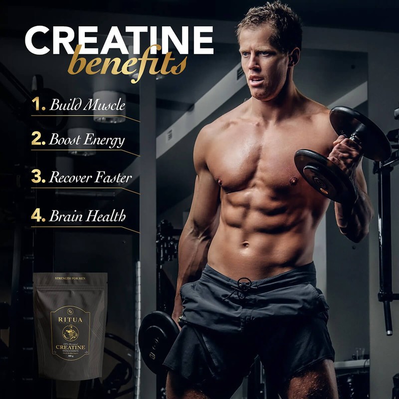Ritua Creatine Monohydrate - Strength for Men, 300g