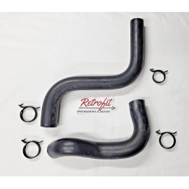 Gates 1978-88 Monte Carlo LS Swap Radiator Hose Kit Clamps [1027ULC] LS1/LS2 Dual Pass