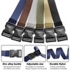 LJSQ Quick Release Belt for Men,Mens Belt Nylon Web with