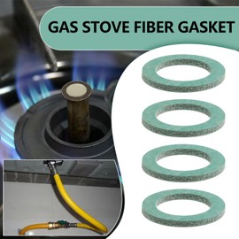 SG Store 30pcs Green Fibre Washer 1/2 Inch (18 x 12 x 1.5 mm) Sealing Washers High Temperature Fibre Washer for Gas Hob Boiler Diverter Valve