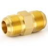 TAISHER Metals Brass 5PCS 3/4 Inch Flare x 3/4 Inch