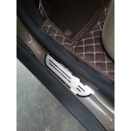 COOHEM for Mazda 3 Door Sills MAZDA3 2014-2022 Car Door Sill Scuff Plate Door Sill Protector Door Step Cover Trim 4PCS