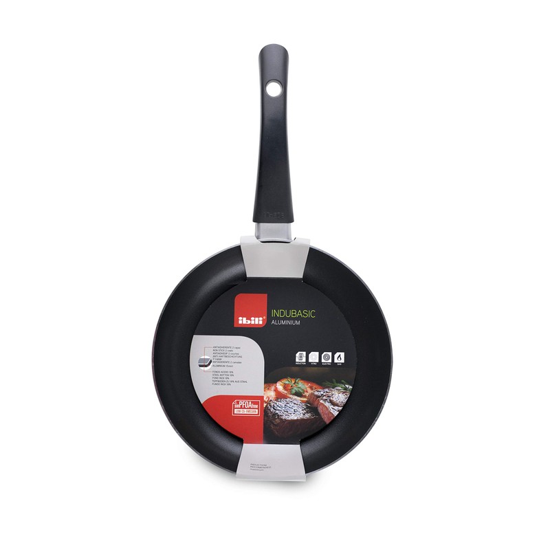 IBILI - Pfanne Indubasic, 18 cm, Aluminium, Anti-Haft, geeignet für Induktion