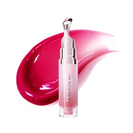 SKINTIFIC Serum Labial Hidratante (06 Rojo cereza) - Con péptidos, Escualano y Vitamina C -Efecto Brillo Espejo, Textura Ligera No Pegajosa - 1 pz