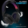 JLab Nightfall Wireless Gaming Headset, All-Night Comfort, 50mm Drivers and