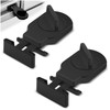 LELE LIFE Sliding Window Locks, Security Window Lock Adjustable Iron