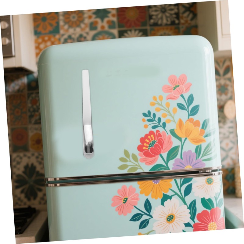 Operitacx Freezer Pull Handle Durable Plastic Kitchen Hardware for Cabinets