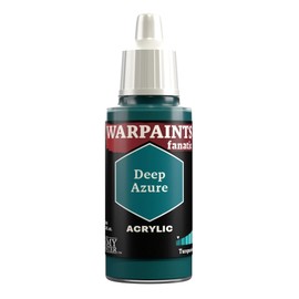 The Army Painter Teals & Turquoises Warpaints Fanatic 18ml Acrylic Paints (Deep Azure)