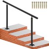 VEVOR Outdoor Stair Railing Kit, 5 FT Handrails 0-5 Steps,