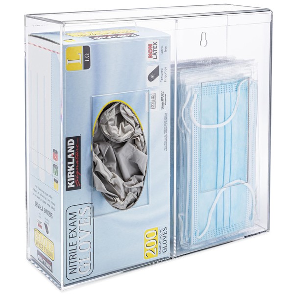 SimplyImagine SimplyImagine Double Hygiene Dispenser Station with Lid - 2