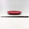 Hasami Ware 30665 Shinogi Dish Red