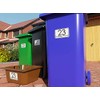 K Smart Sign A6 Printed Wheelie Bin Stickers with Number