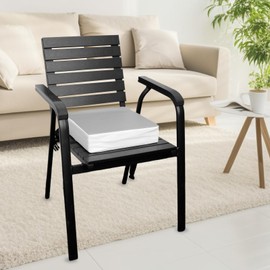 Toddler Booster Seat for Dining Table Soft Comfortable Booster Seat Pad Booster Chair Cushion with Detachable Cover Breathable Kids Booster Seat with Safety Buckles for Toddlers Eating