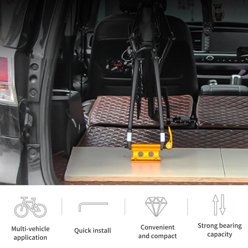 Bike Fork Mount Cycle Front Fork Fixing, Aluminum Alloy Material,