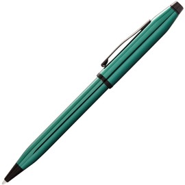 A.T. Cross Cross Century II Highly-polished translucent green lacquer finish Black with PVD appointments Ballpoint Pen