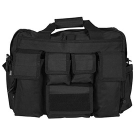 LA Police Gear Tactical Mil-Spec Jumbo Operator Diaper Bag, Men's Diaper Bag, Women's Diaper Bag - Black