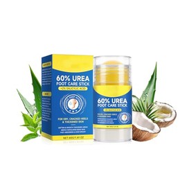 60% urea más 2% ácido salicílico en barra para el cuidado de pies, crema hidratante para manos secas agrietadas, codos, pies, rodillas, hidrata y nutr