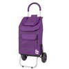dbest products Trolley Dolly Purple Foldable Shopping cart for Groceries