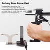 Arrow Rest Stainless Steel Aluminum Alloy Disassembly Free Archery Drop