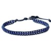Binich Natural Stone Leather Anklet, 4. Lapis Lazuli x Blue