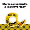 Scotch Double Sided Tape, Permanent, 1/2 in x 400 in,