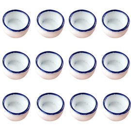 JNAWA Spider Micro Water Bowl Mini Ceramic Dish Reptile Water Sink Spider Mini Pets Drinking Basins for Spider Tarantula Small Reptile (12)