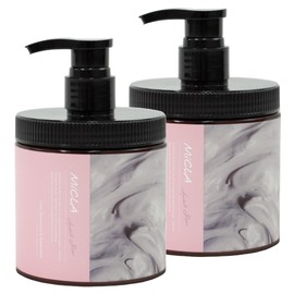 MiCLA Micra Clay Cream Shampoo Cream Shampoo, Made in Japan, Smooth Type, Herbal Rose Scent, Set of 2, 15.9 oz (450 g), All-in-One Shampoo, Moisturizing, Shiny Hair, Clay Shampoo, Mud Shampoo,