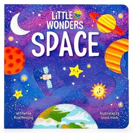 Little Wonders SPACE - Introduction to the Solar System: Multi-Activity Children's Board Book Including Flaps, Wheels, Tabs, and More