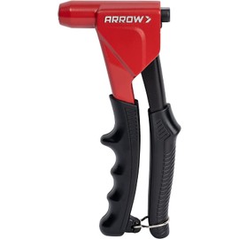 Arrow RT200M Headless One-Handed Rivet Tool, Manual Riveter for Metal, Fabric, Leather, and Auto Repair, Uses 1/8-Inch, 3/16-Inch, 5/16-Inch Rivets
