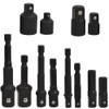FOROREH 12Pcs Extension Socket Adapter Set, Impact Socket Adapter Set,