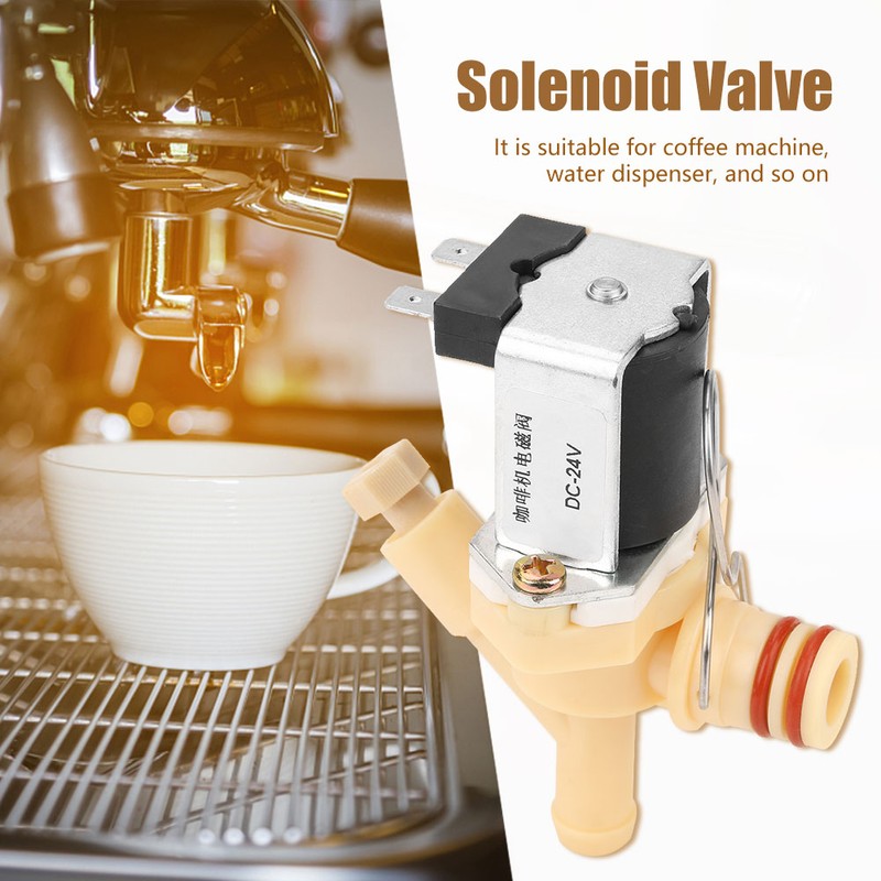 DC24V Normally Closed Electric Solenoid Valve Water Valve For Coffee