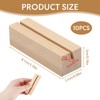10 Pcs Wooden Place Card Holders Retro Table Number Stands