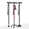 Toolzia Adjustable Aluminum Alloy Walking Cane with LED Light
