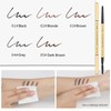 Eyebrow Pencil Dual-Sided Eye Brow Pencil, Fine Tip Rapid Brow