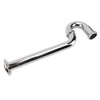 Brass Sink Drain Tubing Set Silver Slick Finish No Ageing