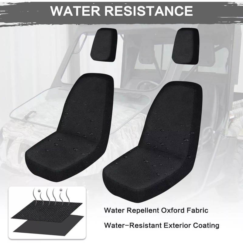 MOMIRAC UTV Seat Cover Replacement for Yamaha Rhino 700 660