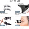 Magnetic Eyelashes, 3D Natural Look New Dual Magnetic Lashes Kit