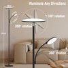 Floor Lamp, 2025 Upgraded 42W 4500LM Super Bright LED Floor