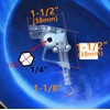 Cutelec 4pcs Wand Tilter for 2" Low Profile Horizontal Blinds