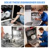 4 Pack Dishwasher Mounting Bracket,Metal Replacement for WP8269145, WP8269145VP, AP3039168,