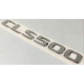 #2 GENERIC Replacement CLS500 Chrome Rear Trunk Emblem Badge Decal Compatible with CLS500 NAMEPLATE Letters Numbers