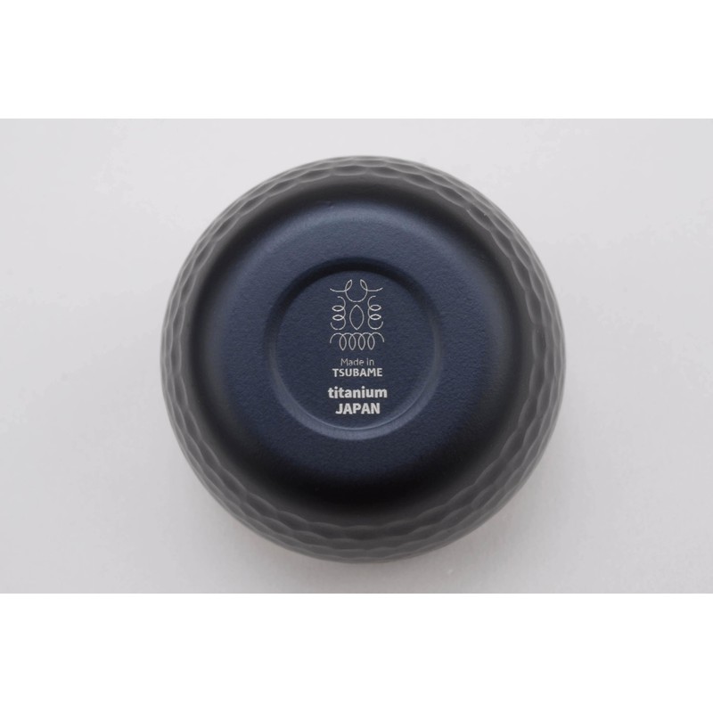 Titanium Hammered Double Layered Black