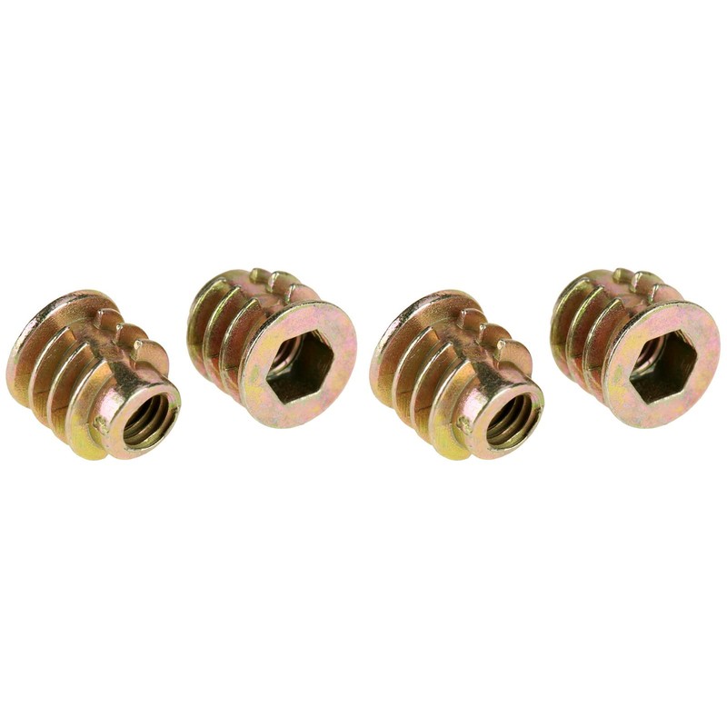Hex Drive Head Nut, 50Pcs Hex Socket Screw-in Nuts, M4*8mm
