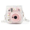 Transparent Camera Bag Daisy Pattern Single Shoulder Mini Photography Tool