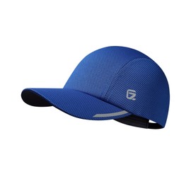 GADIEMKENSD Hats for Unisex Running Hat Cooling Hats Performance Mesh Baseball Cap Lightweight Summer Cap Ponytail Hat for Golf Workout Gym Tennis Hiking Royal Blue