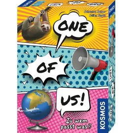 KOSMOS 683993 One of Us Cooperative Party Game for 3-7 People from 8 Years, Funny Card Game, Board Game, Board Game