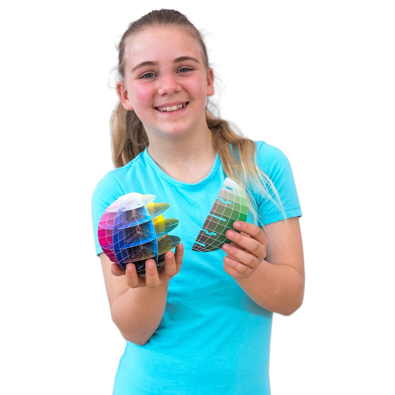 Kolormondo Mini 3-D Colorwheel