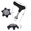Samcos Golf Spike Wrench Replacement 1 Piece Golf Shoe Spike