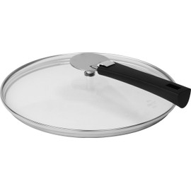 Cristel K16P Domed Glass Lid, 6.5", Silver