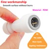 Qrity 1 Piece RO Water Filter Fitting, 3/8" Inline Check